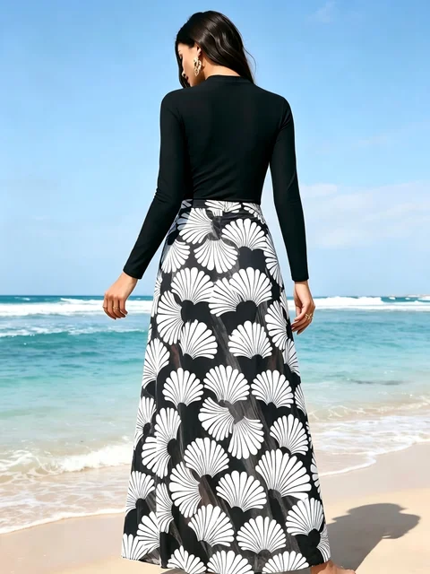 Ruffle Burkini