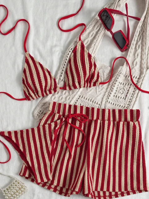 Tie Up Bikini Set