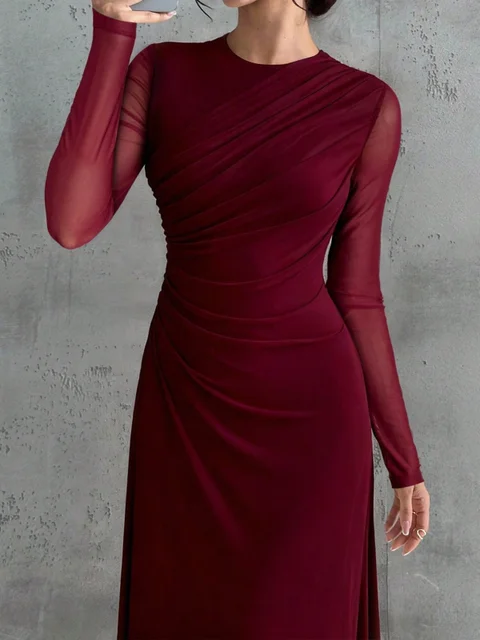 Sheer Bodycon Dress
