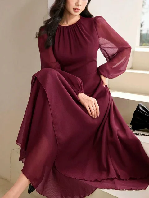 Asymmetric A-Line Dress