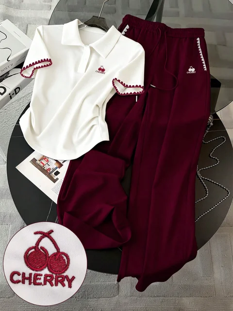 Embroidered Co-ord Set