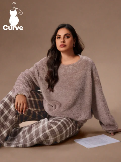 Plus Size Lounge Set
