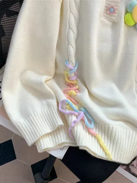 Tied Knit Pullover