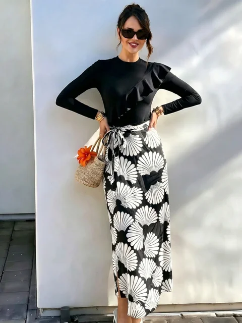 Ruffle Burkini
