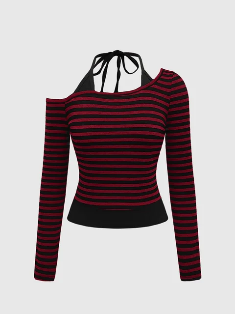 Asymmetric Pullover T-Shirt