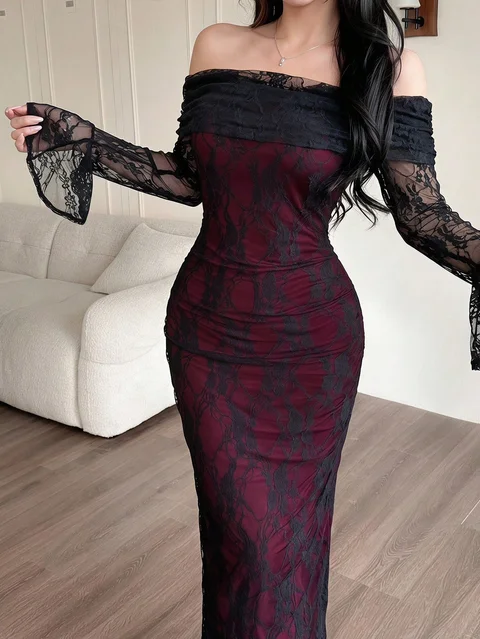 Sheer Bodycon Dress